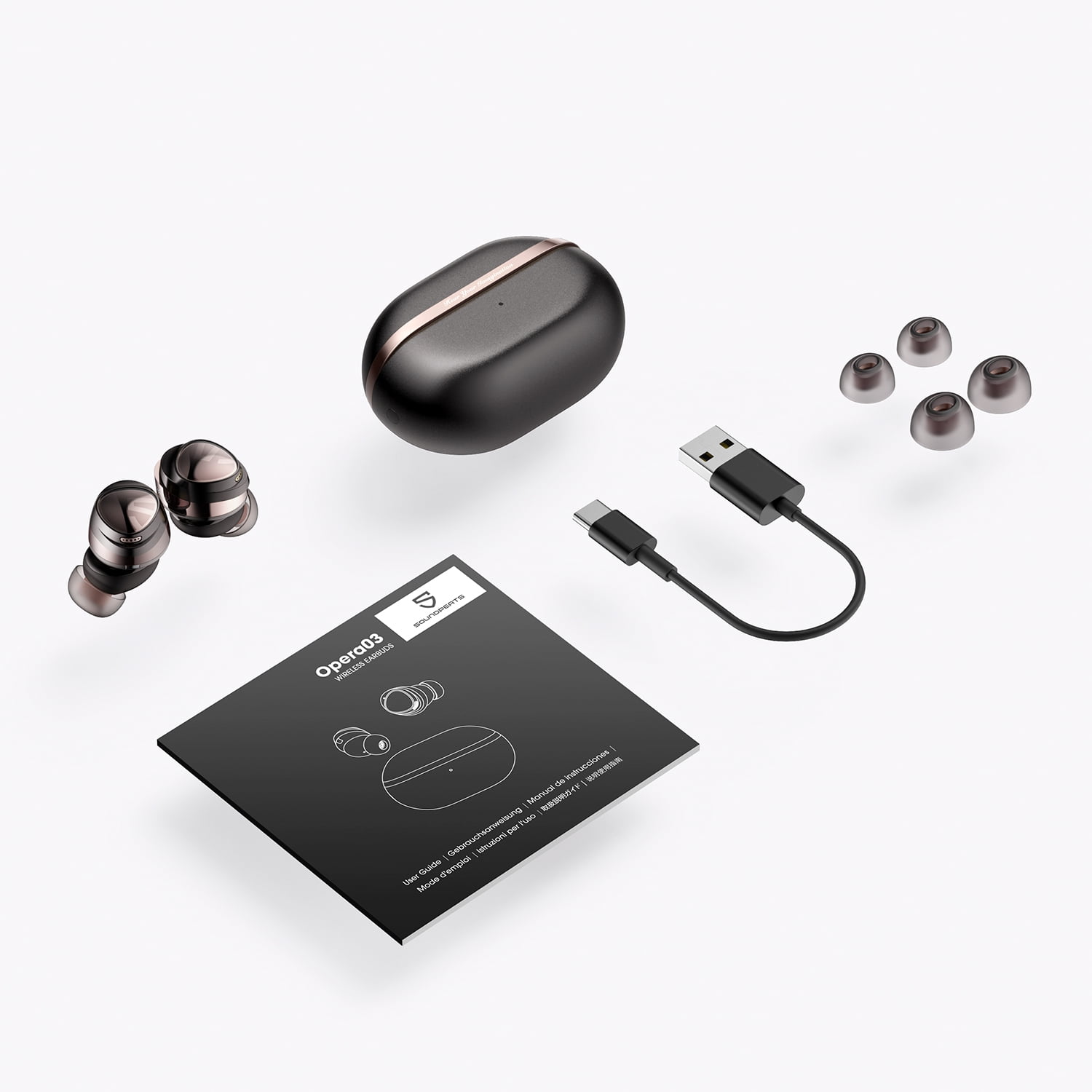SoundPEATS Wireless Bluetooth 5.3 Headphones Opera03 High Resolution and LDAC, Hi-Fi Stereo Noise Canceling SoundPEATS Wireless Bluetooth 5.3 Headphones Opera03 High Resolution and LDAC, Hi-Fi Stereo Noise Canceling