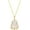 Yellow Gold, variant on 14K Gold over S925 Natural Jade Maitreya Buddha Necklace, Vintage Peace Pendant, Elegant Jade Jewelry Gift for Wife's Serenity