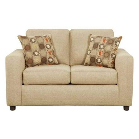 UPC 889142000020 product image for Exceptional Designs by Flash Vivid Beige Fabric Loveseat | upcitemdb.com