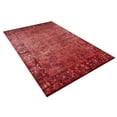 thumbnail image 2 of MineralniyeVodi Red Medallion Polyester Area Rugs for Living Room Washable Rugs Boho Moroccan Area Rug Soft Geometric Bohemian Distressed Indoor Rug for Bedroom Dining Room Foldable Nonslip Rug, 2 of 9