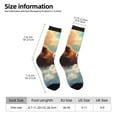 thumbnail image 2 of Balery Cloud Guinea Pig Pattern Crew Socks Unisex– Soft & Breathable Socks for Men & Women, One-Size Fits Most (US 5-11), Comfortable & Durable for Daily Wear, 2 of 6
