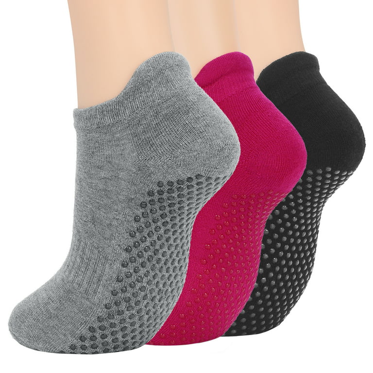 Zando Non Skid Socks Womens Low Cut Hospital Socks with Grips for Women  Anti Slip Socks