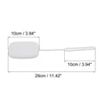 thumbnail image 2 of Uxcell Silicone Storage Pouch Mini Key Organizer Bag with Lanyard for Keys Card White 2 Pack, 2 of 7