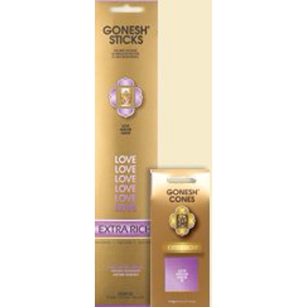 Love, Gonesh Incense Cones, Pack of 25