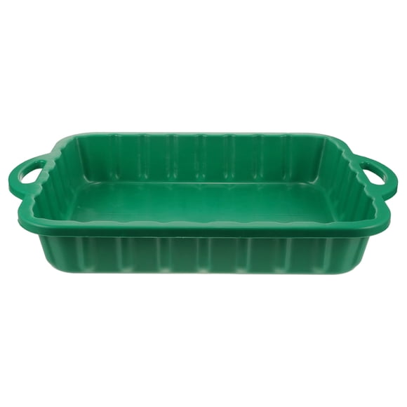 HINTRMENT Car Oil Drip Pan Engine Oil Drain Pan Plastic Green 1Pack