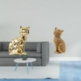 thumbnail image 2 of Figura de escritorio,Estatua de gato en estante,escritorio,oficina,decoración del hogar,Figura de escritorio,Estatua de gato,linda decoración para estante o escritorio,Figuras decorativas, 2 of 8