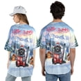 thumbnail image 5 of Hello Welcome Winter The Ski Newfoundland Snowy Day All Over Print 3D Baseball Shirt Newfie Dog Lover Gifts Softball Sport - 13013, 5 of 6