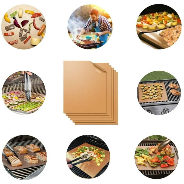 Copper grill outlet mats