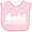 AD-Pink, variant on Inktastic San Francisco Skyline with Grunge Boys or Girls Baby Bib