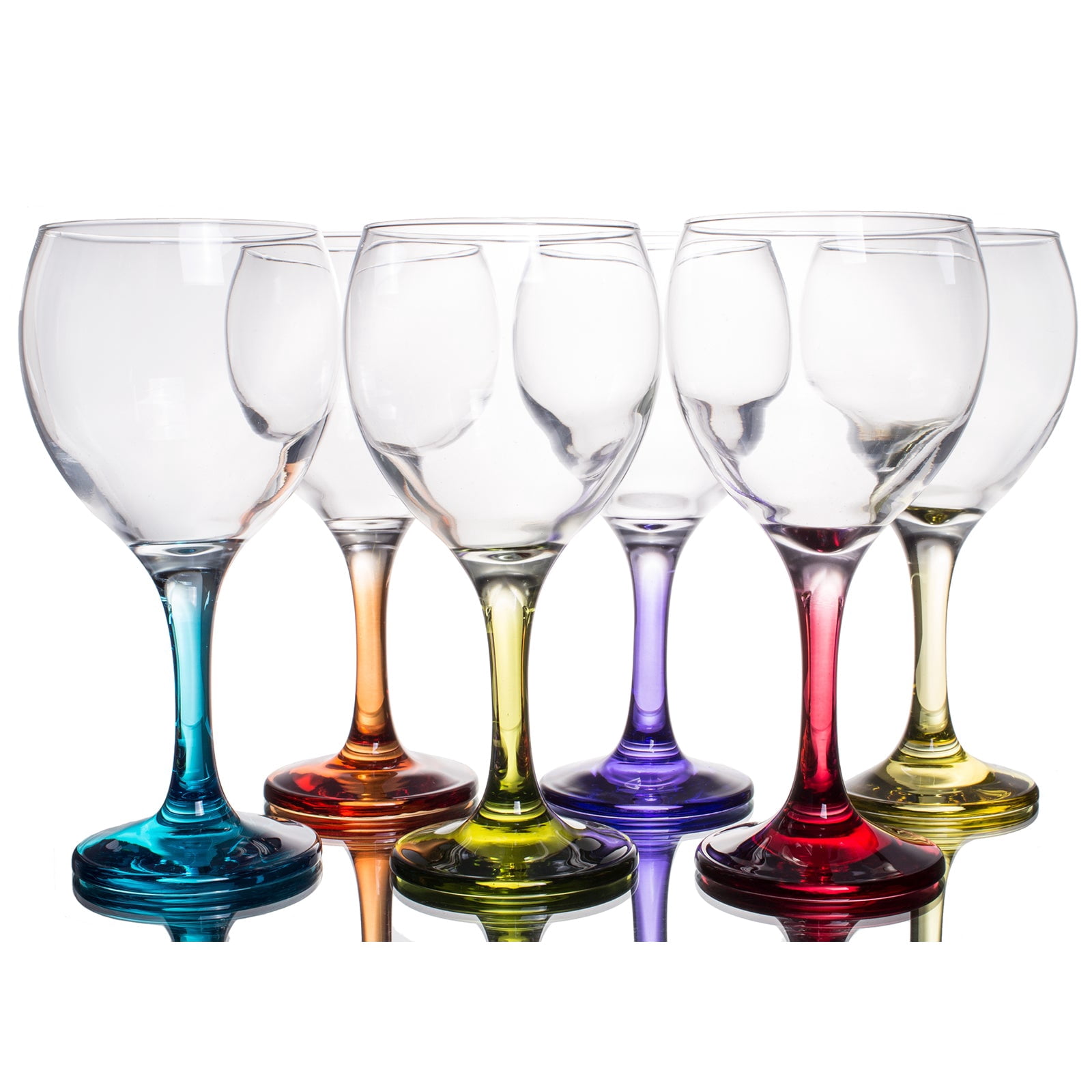 red wine glass set Ribbed Optic Wine Glass / Set of 4 + sett – One Mercantile / Sett main image 1