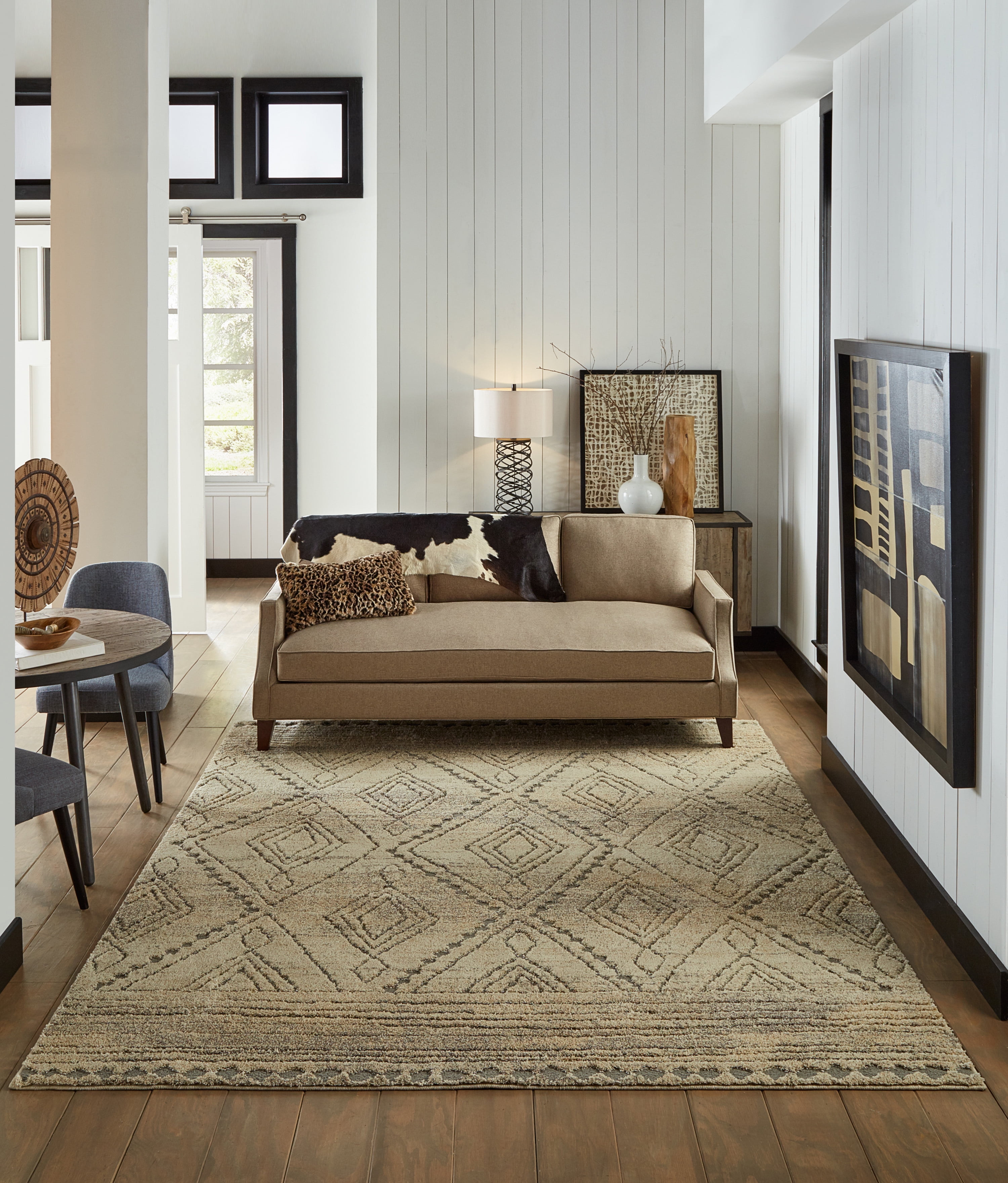 Mohawk Home Nomad Vado Boho Area Rug, Tan, 8' x 10'