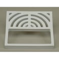 thumbnail image 3 of Proflo PF42896 9" X 9" Floor Drain Grid Only - White, 3 of 4