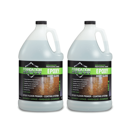 Armor Epoxy Primer and Top Coat for Concrete and Garage (Best Garage Floor Epoxy Reviews)