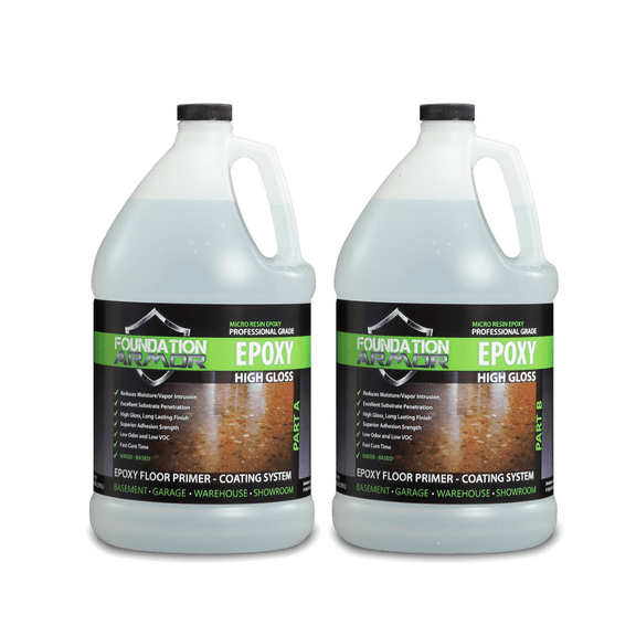 Armor Epoxy Primer and Top Coat for Concrete and Garage Floors