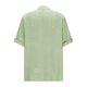 thumbnail image 5 of Camisetas de Cuello en V de Manga Larga para las Mujeres Blusa Casual de Color Sólido, Botón Delantero Suelto de Ajuste Superior de Verano, 5 of 8