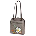 thumbnail image 2 of Mochila CHALA Convertible Daisy Grey de piel sintética, 2 of 8