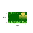 thumbnail image 5 of Daily Deals St. Patrick'S Day Welcome Doormat, Green Irish Carpet for Living Room, Entryway, or Home Decorations St Patricks Day Decorations, 5 of 5