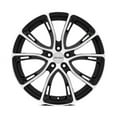 thumbnail image 4 of Petrol Aluminum Rim P5A 17X7.5in Gloss Black with Machined Cut Face Finish, 1775P5A405108B72, 4 of 4