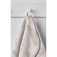 thumbnail image 5 of Your Zone Kids Gray Cloud Cotton Hooded Towel with Hand Pockets, Gray, 5 of 5