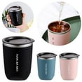 thumbnail image 2 of 300ML Stainless Steel Insulated Coffee Mug,Double Wall Vacuum Travel Mug with Leak-Proof Lid,BPA-Free,Shatterproof Hot and Cold Beverage Holder with Spill Resistant Lid for Coffee,Tea & Drinks,Blue, 2 of 6