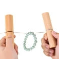 thumbnail image 5 of ZenCart 2 Pcs Wood Knot Grippers for Silicone Beads DIY Crafts Tightening Knots Puller Tool for Beads Wristlets Keychains Bracelets, 5 of 7