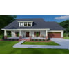 BLUE HOUSE PLANS - BHP-2006: 3 BED, 2 BATH, CRAFTSMAN STYLE WITH A 2 CAR ATTACHED FRONT LOAD GARAGE