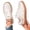 Silver, variant on Women’s Retro Leopard Print Casual Shoes, Metallic Denim Two Stripe Lace Up Gum Platform Trainers for Daily Street Walking Fashion Footwear Silver 9