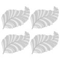 thumbnail image 1 of Placemats Desktop Decor, Simulation Plant Dining Cup Coasters Heat Insulation Pad Waterproof Disc Bowl Pads Set Of 4, 1 of 5