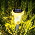 thumbnail image 4 of 12 Pack Solar Pathway Lights, Waterproof Outdoor Solar Lights for Garden, Walkway and Driveway, Warm White, 3000K, 4 of 8