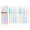 2set, variant on 5-Piece Rainbow Minimalist Press Type Quick Drying Carbon Gel Pens Set, Retractable Gel Ink Pens,Medium Tip Black Ink Roller Ball Pen,Quick Drying