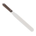 thumbnail image 1 of Straight Cake Icing Spatula, 6 Inch/8 Inch/10 Inch Size Optional Stainless Steel Wooden Handle Cake Decorating Spatula for Home, Kitchen or Bakery, 1 of 7