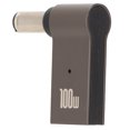 thumbnail image 3 of Charging Adapter, Elbow Design Compact Portable Aluminum Alloy Material USB To Dc Adapter  for Office for Home for Indoor 6x0.6mm, 3 of 8