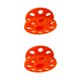 thumbnail image 4 of Sonducket Carrete de carrete de dedo de buceo colgante práctico con revestimiento anticorrosión carrete de carrete de buceo naranja Naranja 2Conjunto, 4 of 6