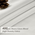 thumbnail image 2 of Cortinas plisadas de lino PleatedDrapes, 178 cm, extra anchas, 400 GSM, 2 paneles, 2 of 9