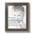 thumbnail image 2 of ArtToFrames 8" x 10" Antique Silver Picture Frame, 8x10 inch Silver Wood Poster Frame (WOM-4562), 5 Pack, 2 of 7