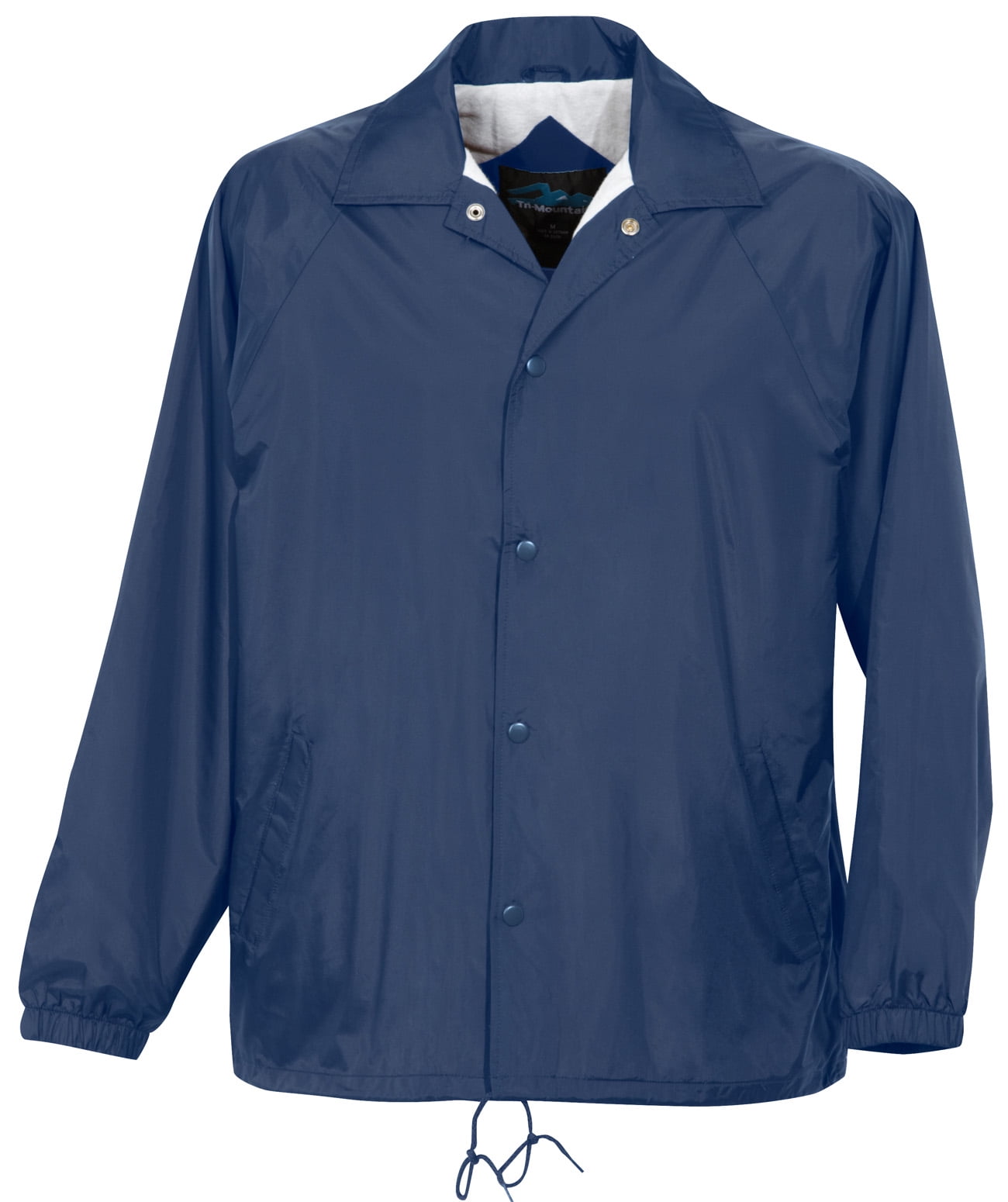 Tri-Mountain - Tri-Mountain Nylon Coach's Jacket With Flannel Lining ...