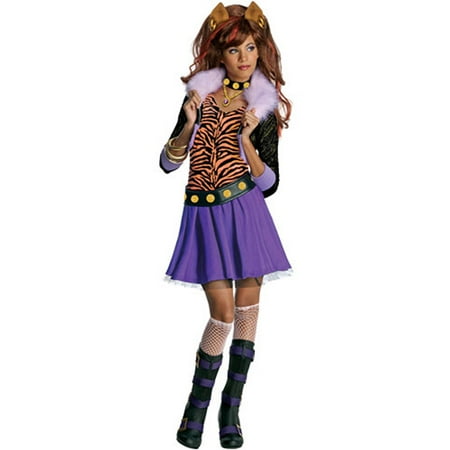 Monster High Clawdeen Wolf Child Dress Up Costume