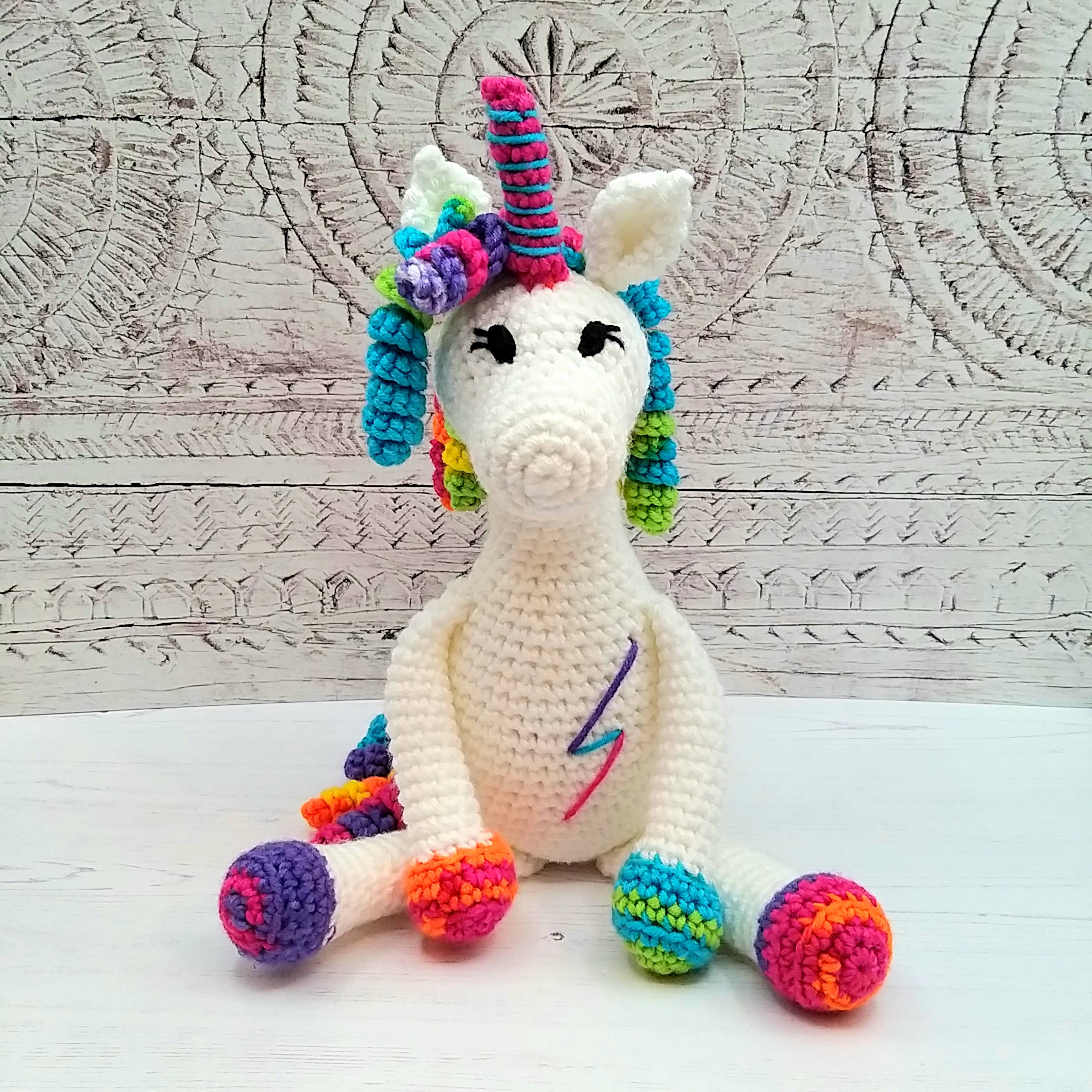 Crochet Kit Luxury Unicorn Craft Kit