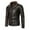 Coffee, variant on Azrian Clearance Men's Jacket, Winter Warm Button Down Cotton Men's Zipper Opening And Closing Coat Long Sleeve Turn-Down Collar Jacket Leather Jacket With Pockets