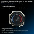 thumbnail image 4 of Módulo de control del clima del calentador de aire acondicionado Unique Bargains para Toyota RAV4 2006-2012 para Toyota Corolla 2009-2013 Panel de interruptor HVAC Reemplazo No.55903-12100/55903-0R010, 4 of 7