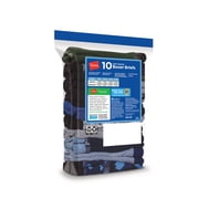Hanes Boys 10 Pack Tagless ComfortFlex Waistband Boxer Briefs (Sizes S-XXL)