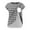 Gray, variant on Breast Feeding Top for Women Pregnant Clothes Striped Fashion Multi-layer Wrap Breastfeeding Top,Gray