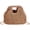 Khaki, variant on BadPiggies Straw Beach Bag for Women, Crochet Crossbody Bags Small Boho Purse Top Handle Woven Handbags Chain Clutch (Khaki)