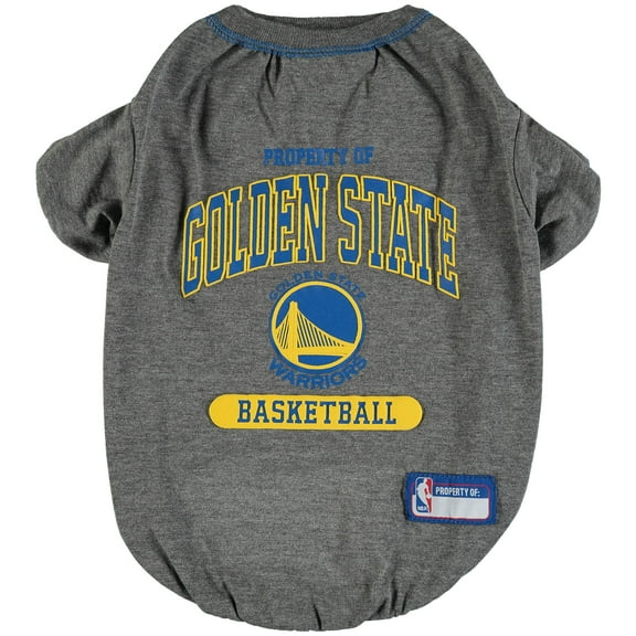 NBA 305-11 Golden State Warrior's Pet (Dog) Shirt - Size X-Small