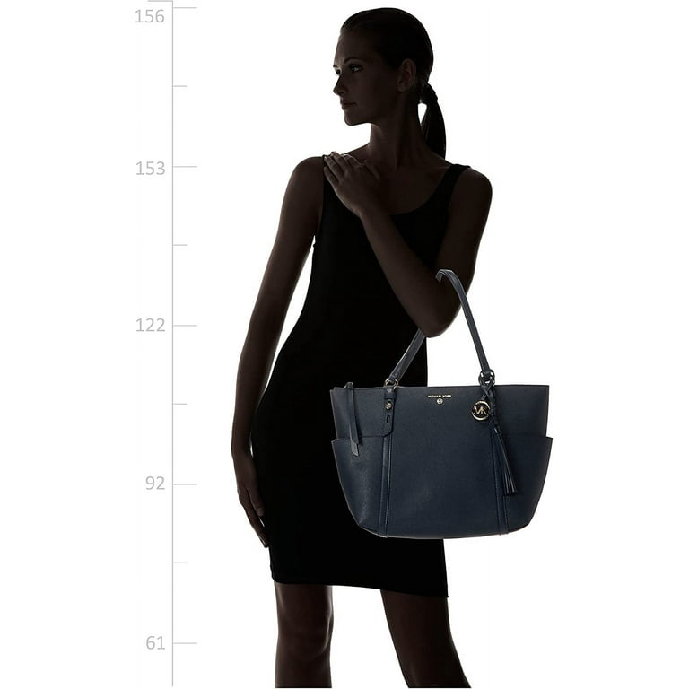 👜 Michael Kors MK Sullivan Large Logo Top-Zip Tote Bag, Women's