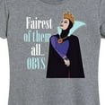 thumbnail image 3 of Disney Princess - Fairest of Them all Obvs - Women's Short Sleeve Graphic T-Shirt, 3 of 5