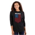 thumbnail image 3 of Unity Freedom Patriotic American Flag Plus Size Long Sleeve Graphic Tee Shirt Brisco Brands 3X, 3 of 6
