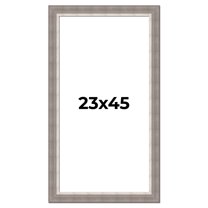 23x45 Frame Grey Real Wood Picture Frame Width 2.75 Inches | Interior Frame Depth 0.5 Inches |