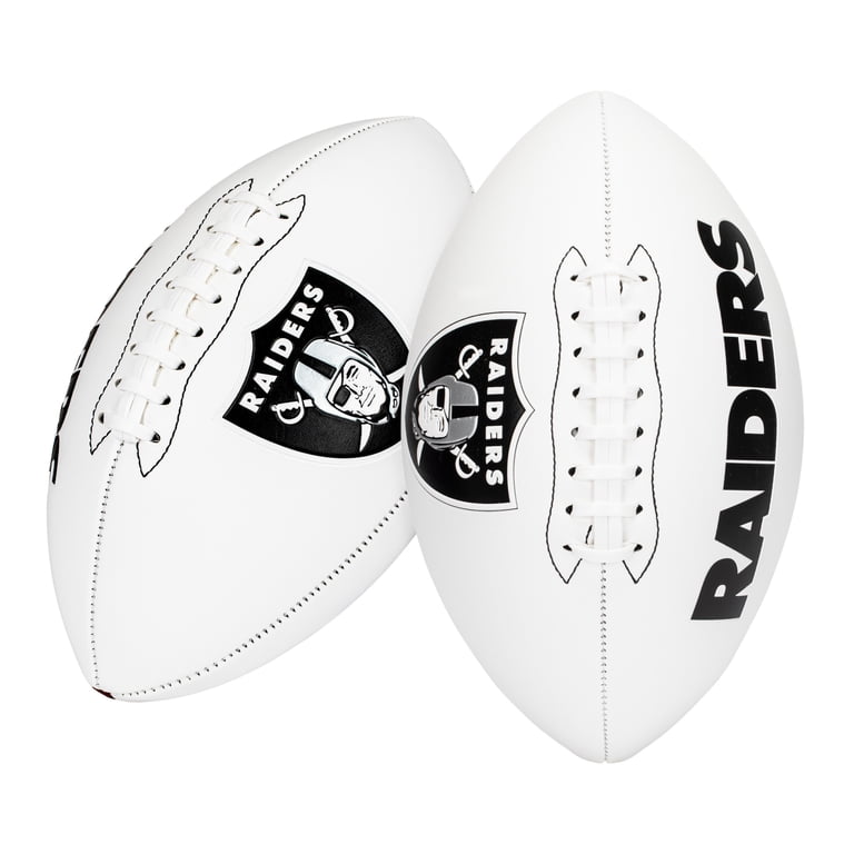 Autograph Footballs 4 Pack - 8.66 Inch Official Size 3 Blank White ...