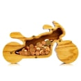 thumbnail image 1 of ZAXARRA Wooden Animal Piggy Bank, Large Enough Coin Saving Money Box, 1 of 5
